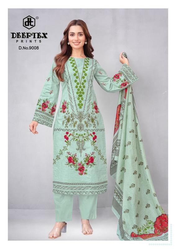 Deeptex roohi zara vol-9 cotton dress material wholesale shop